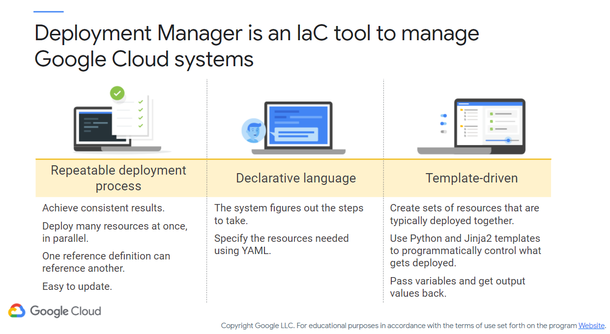 Cloud Deployment Manager