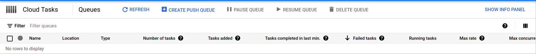 Cloud Tasks Queue